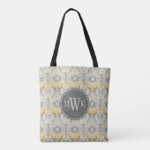 Monogrammm | Tapestry Rosette II Tasche (Rückseite)