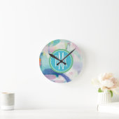 Monogrammm | Test und Airy Bright Runde Wanduhr (Zuhause)