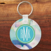 Monogrammm | Test und Airy Bright Schlüsselanhänger (Vorderseite)