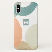 Monogrammm | Thrombozyten Case-Mate iPhone Hülle (Rückseite)