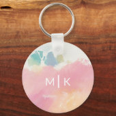 Monogrammm | Was ich beim Weck gesehen habe Schlüsselanhänger (Vorderseite)