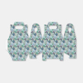 Monogrammm | Weiches Patel-Kaktus-Muster Geschenkschachtel (Ungefaltet)