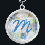 Monogrammm | Weißer Wash III Versilberte Kette<br><div class="desc">Modern</div>