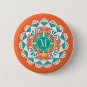 Monogrammm| Wie Frida IV Button (Vorderseite)