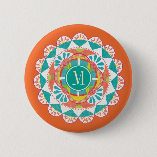 Monogrammm| Wie Frida IV Button (Vorderseite)