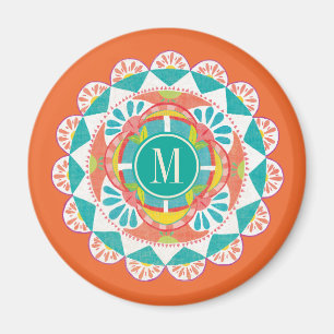 Monogrammm  Wie Frida IV Magnet