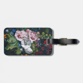 Monogrammname der Summer-Blume Gepäckanhänger (Rückseite horizontal)