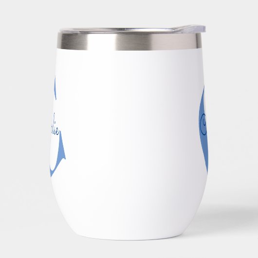 Monogrammname Moderne Typografie (Links)