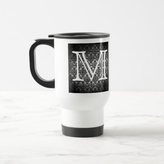 Monogrammreise-Tasse Reisebecher (Links)