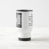 Monogrammreise-Tasse Reisebecher (Mittel)