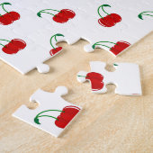 Monogrammrotkirschen Puzzle (Seite)