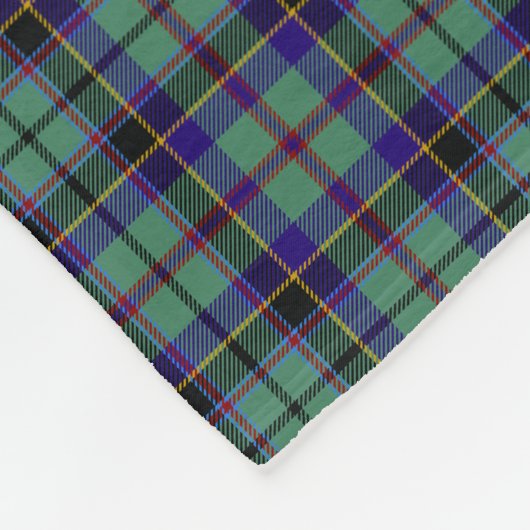 MonogrammStevensonTartan Fleecedecke (Ecke)