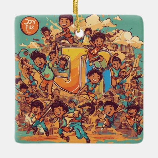 #monogramOrnament Keramikornament (Vorderseite)