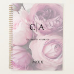 Monogran Blume Boho Planner Planer<br><div class="desc">Blume,  boho,  Monogram kundenspezifischer Planer. Editieren Sie Ihr Produkt in wenigen Minuten. Sie können Schriftart/Größe/Farbe und Position mit "weiter personalisieren" ändern.</div>