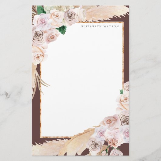 Monographie Briefpapier (Vorderseite)