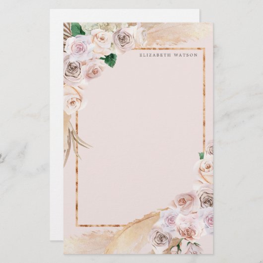 Monographie Briefpapier (Vorne/Hinten)