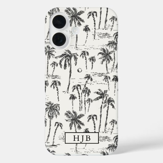 Monographie der tropischen Palmbaume Case-Mate iPhone Hülle (Rückseite)