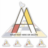 Monographie des Sublime Neoplasticismus Art. Buchs Aufkleber (Vorderseite)