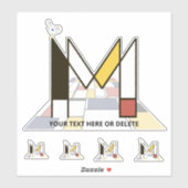 Monographie des Sublime Neoplasticismus Art. Buchs Aufkleber (Blatt)