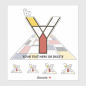 Monographie des Sublime Neoplasticismus Art. Buchs Aufkleber (Blatt)