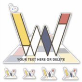 Monographie des Sublime Neoplasticismus Art. Buchs Aufkleber (Vorderseite)