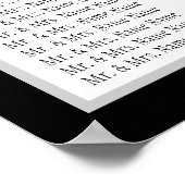 Monographie-Namen für Vorlageneinsätze Poster (Ecke)