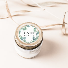 Monographie Runder Aufkleber