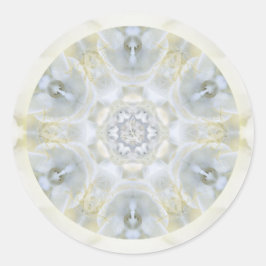 Monoi Gardenia Angels Runder Aufkleber