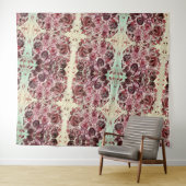 monokromatisch leidenschaftlich wandteppich (Beispiel (Horizontal))