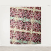 monokromatisch leidenschaftlich wandteppich (Vorderseite)