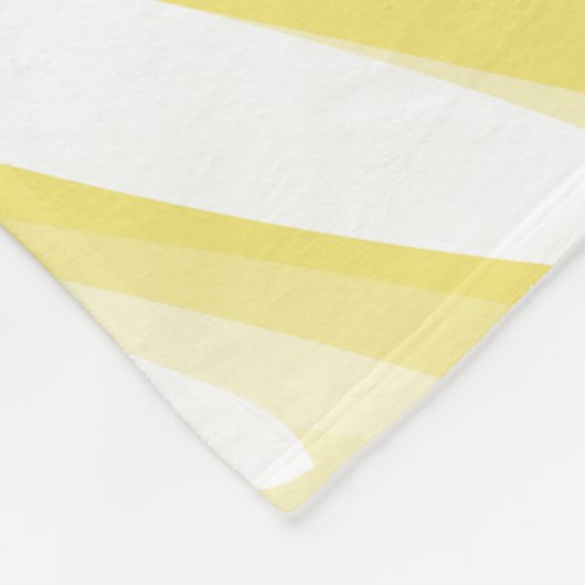 Monokromatische Sommerblätter Fleecedecke (Ecke)