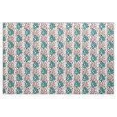 Monoline Monstera Blätter mit Farbflecken Stoff (Fat Quarter (45,7 x 55,9 cm))