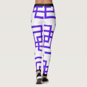 Monoline Search Icon Leggings - Modern Minimalisti (Rückseite)