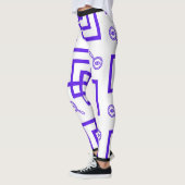 Monoline Search Icon Leggings - Modern Minimalisti (Links)