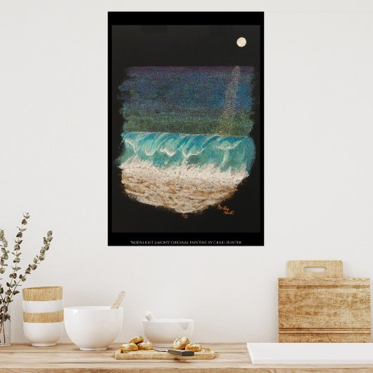 Monolischer Ozean Poster (Küche)