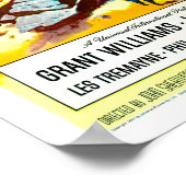 Monolith Monsters Vintages Filmplakat Poster (Ecke)