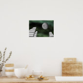 Monolithe und Riesenplaneten. Poster (Küche)