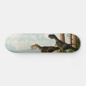 Monolophosaurs auf der Jagd Skateboard (Horizontal)