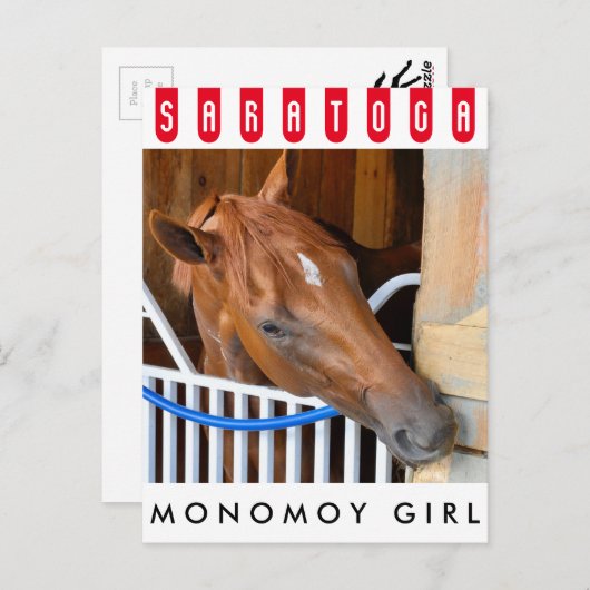 Monomoy Girl Postkarte (Vorne/Hinten)