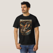 Monomyth – Epischer Ritter vs Drache T-Shirt (Vorne ganz)