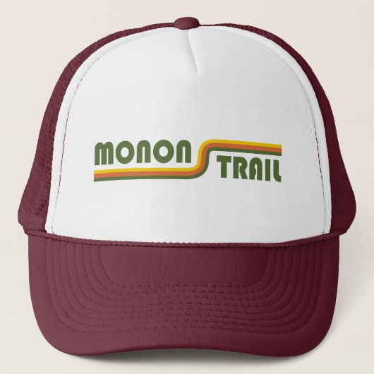 Monon Trail Indiana Truckerkappe (Vorderseite)
