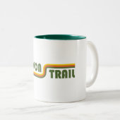 Monon Trail Indiana Zweifarbige Tasse (VorderseiteRechts)