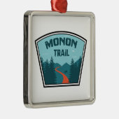 Monon Trail Ornament Aus Metall (Rechts)