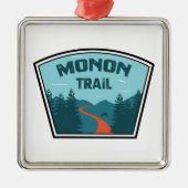 Monon Trail Ornament Aus Metall (Vorne)