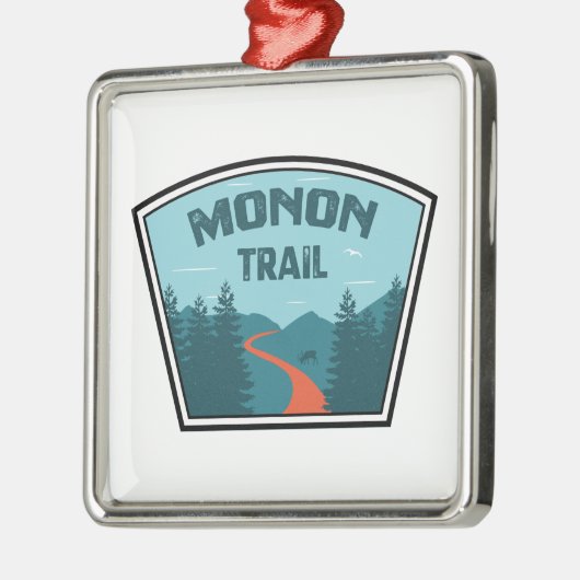 Monon Trail Ornament Aus Metall (Links)