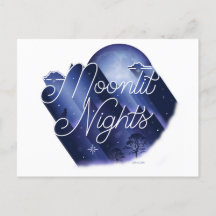 Mononlit Nights / Postkarte