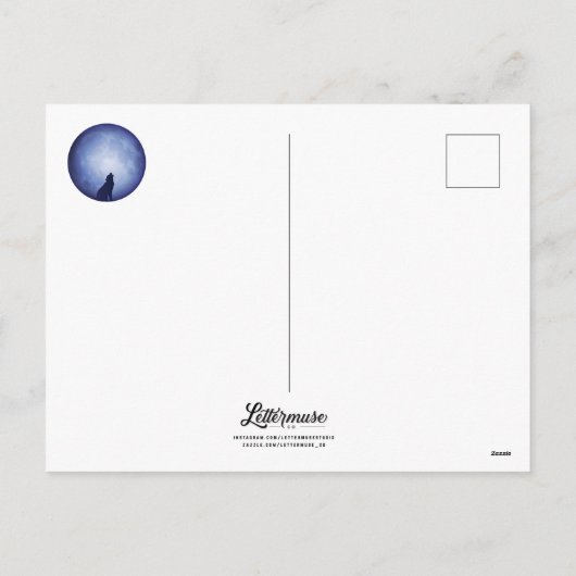 Mononlit Nights / Postkarte (Rückseite)