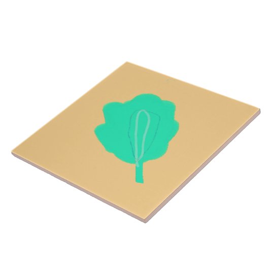 Monoprint Fliese (Seite)