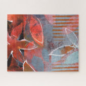 Monoprint Gelli Plate 011 Puzzle (Horizontal)