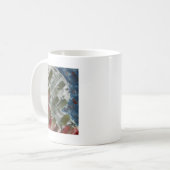 Monoprint Women and Crow (Raven) Kaffeetasse (Vorderseite Links)